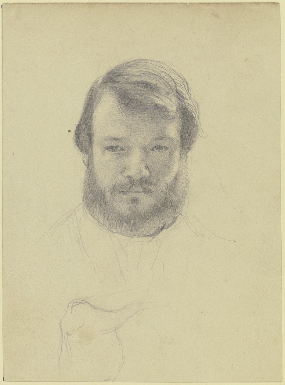 Self-Portrait of the Artist by Otto Scholderer
