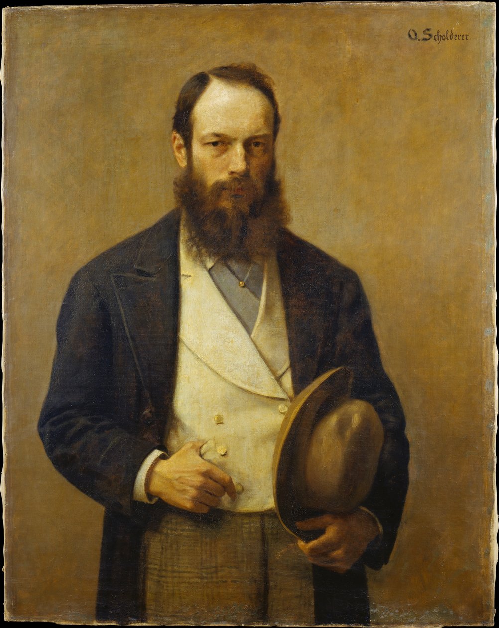 Self-Portrait by Otto Scholderer