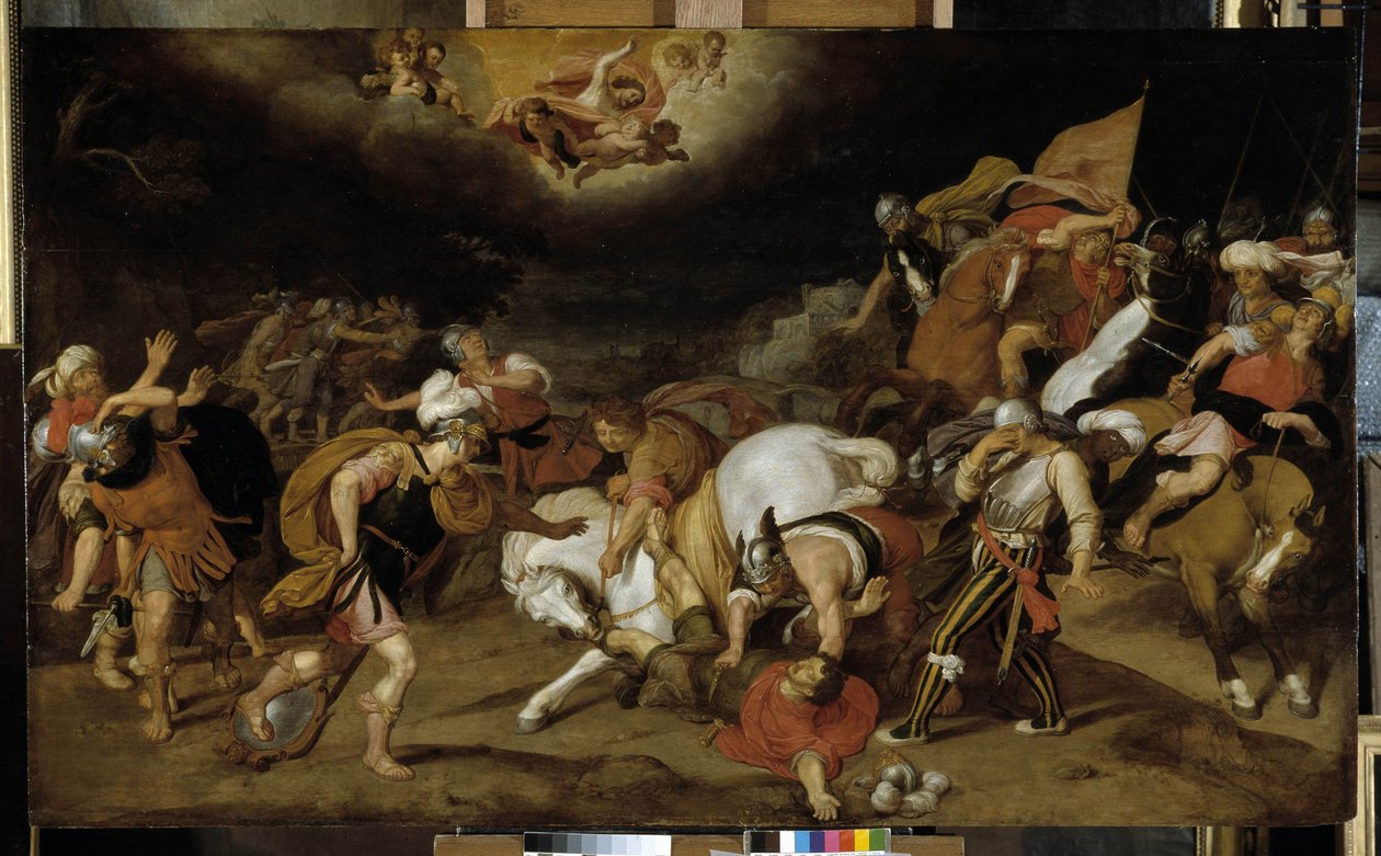 The Conversion of St. Paul on the Road to Damascus in 42 AD by Otto van Veen