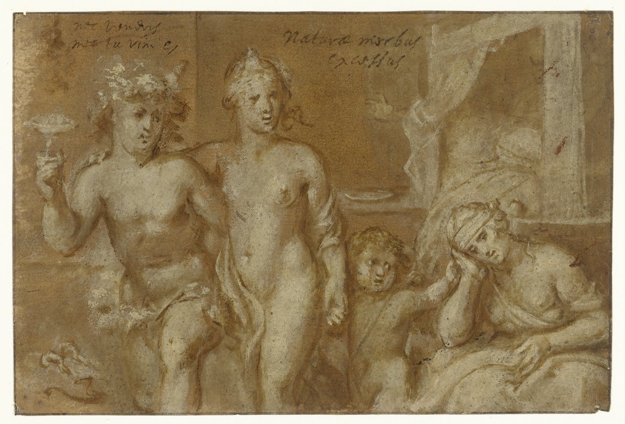 Consequences of the Association with Bacchus and Venus by Otto van Veen