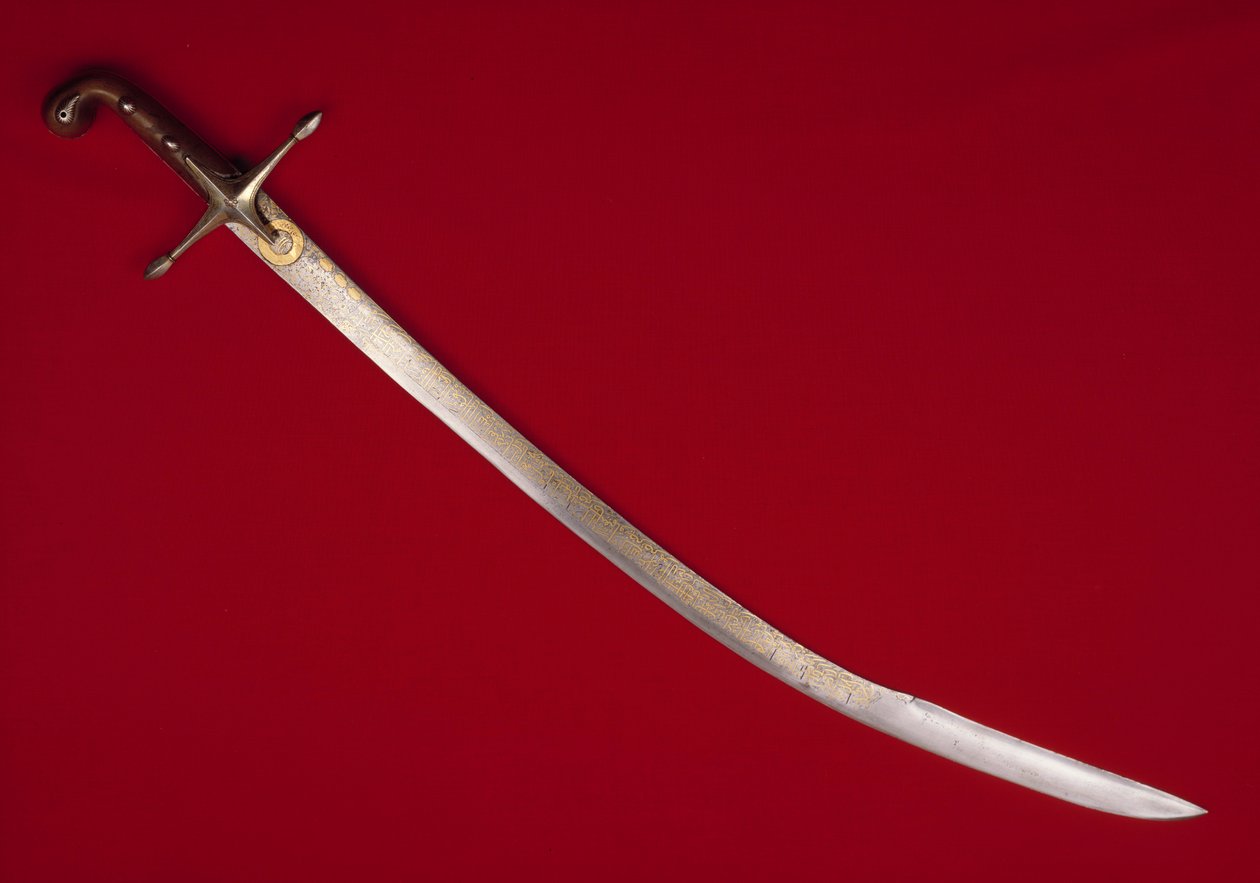 Sabre of Soliman (Suleyman) I the Magnificent (1494-1566), Sultan Ottoman by Ottoman School