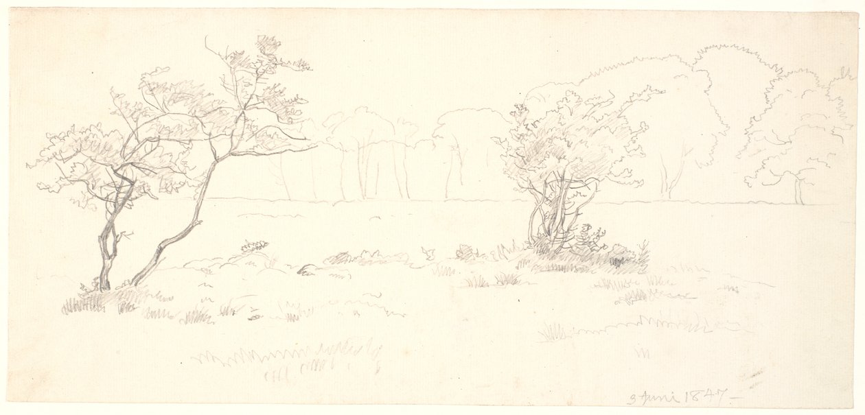 From the Hermitage Plain in Dyrehaven by P.C. Skovgaard