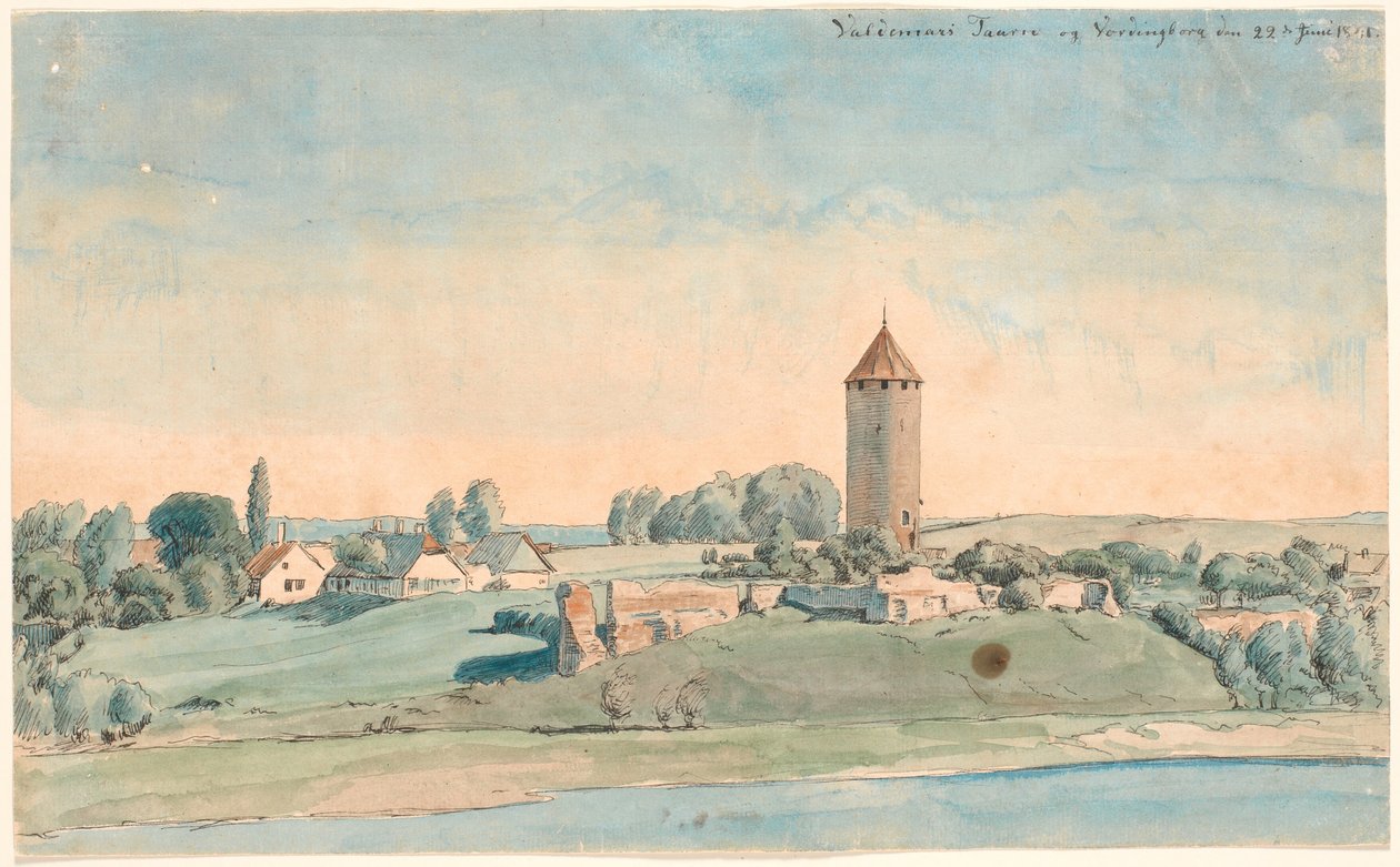 Goose Tower, Vordingborg by P.C. Skovgaard
