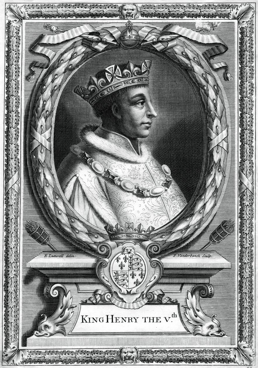 Henry V, King of England by P. Vanderbanck