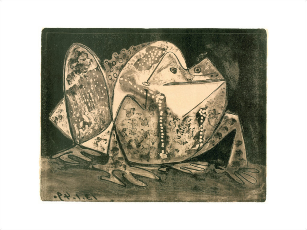 The Toad by Pablo Picasso