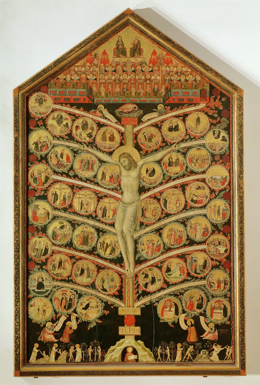 The Tree of Life, c.1310 by Pacino di Buonaguida