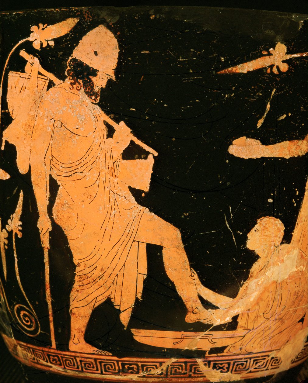 The Nurse Euriklea Washes Ulysses