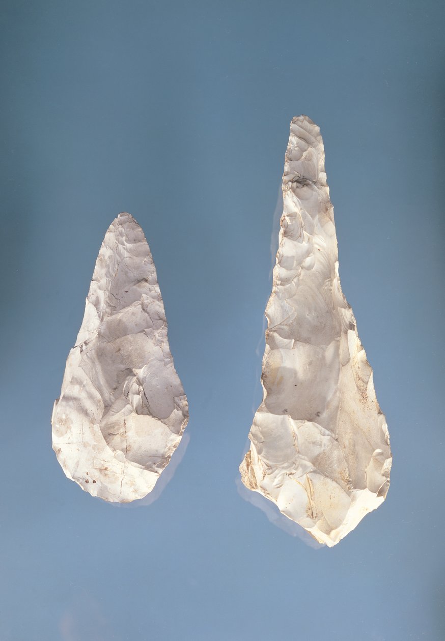 Two-sided blades, Lower Acheulean Period by Paleolithic