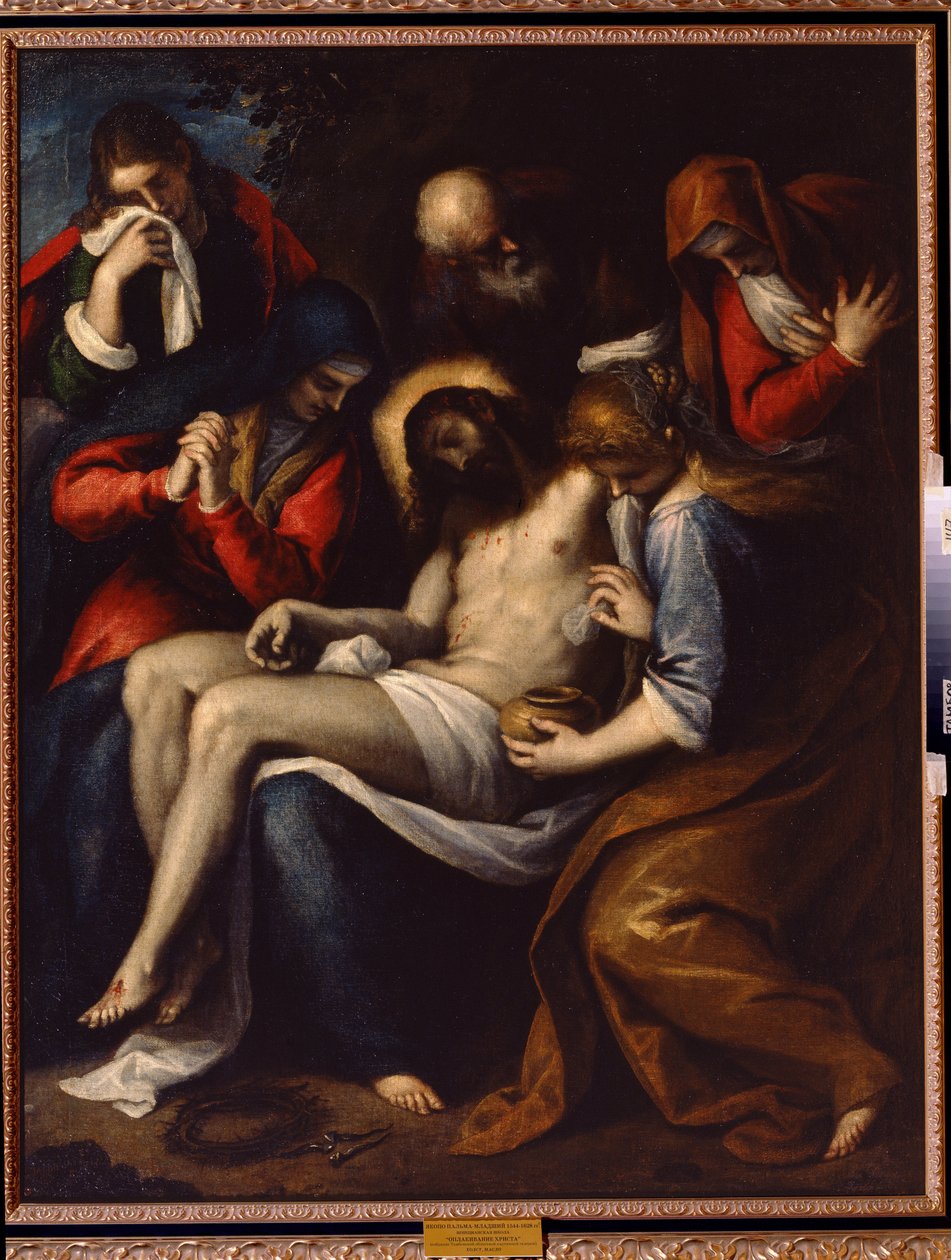 Pieta by Palma Il  Giovane