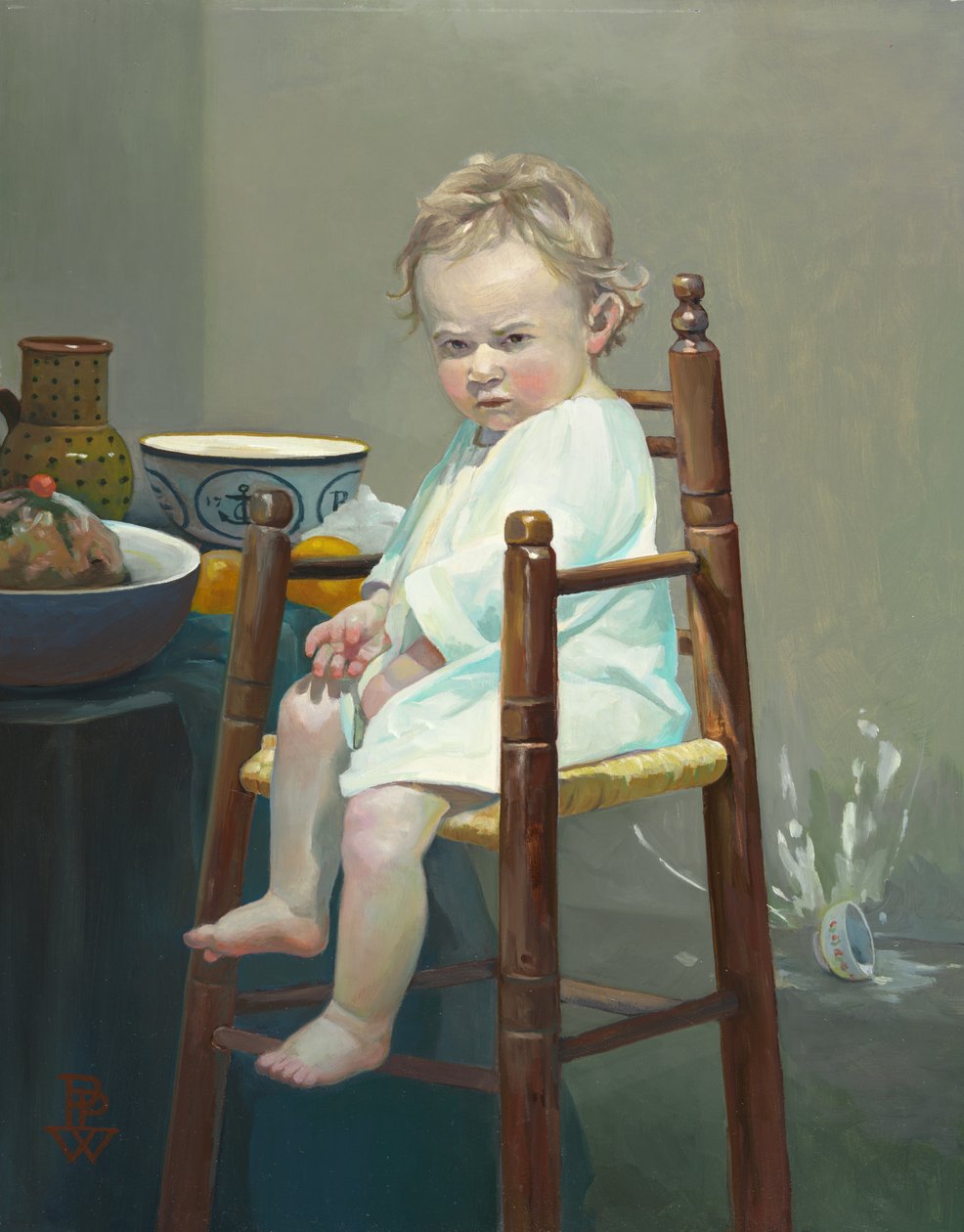 Naughty by Pamela Patrick White: Premium art reproduction