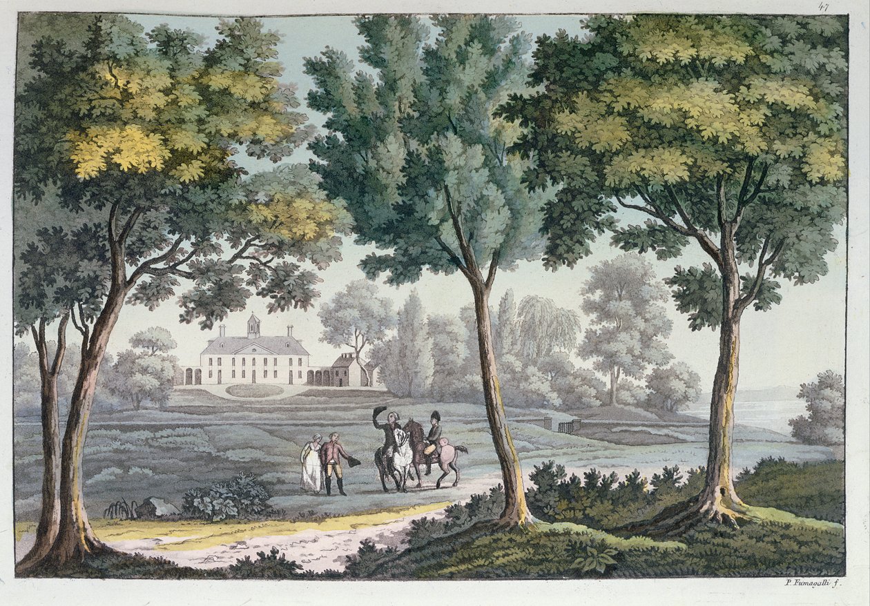 Mount Vernon, Virginia, home of George Washington by Paolo Fumagalli