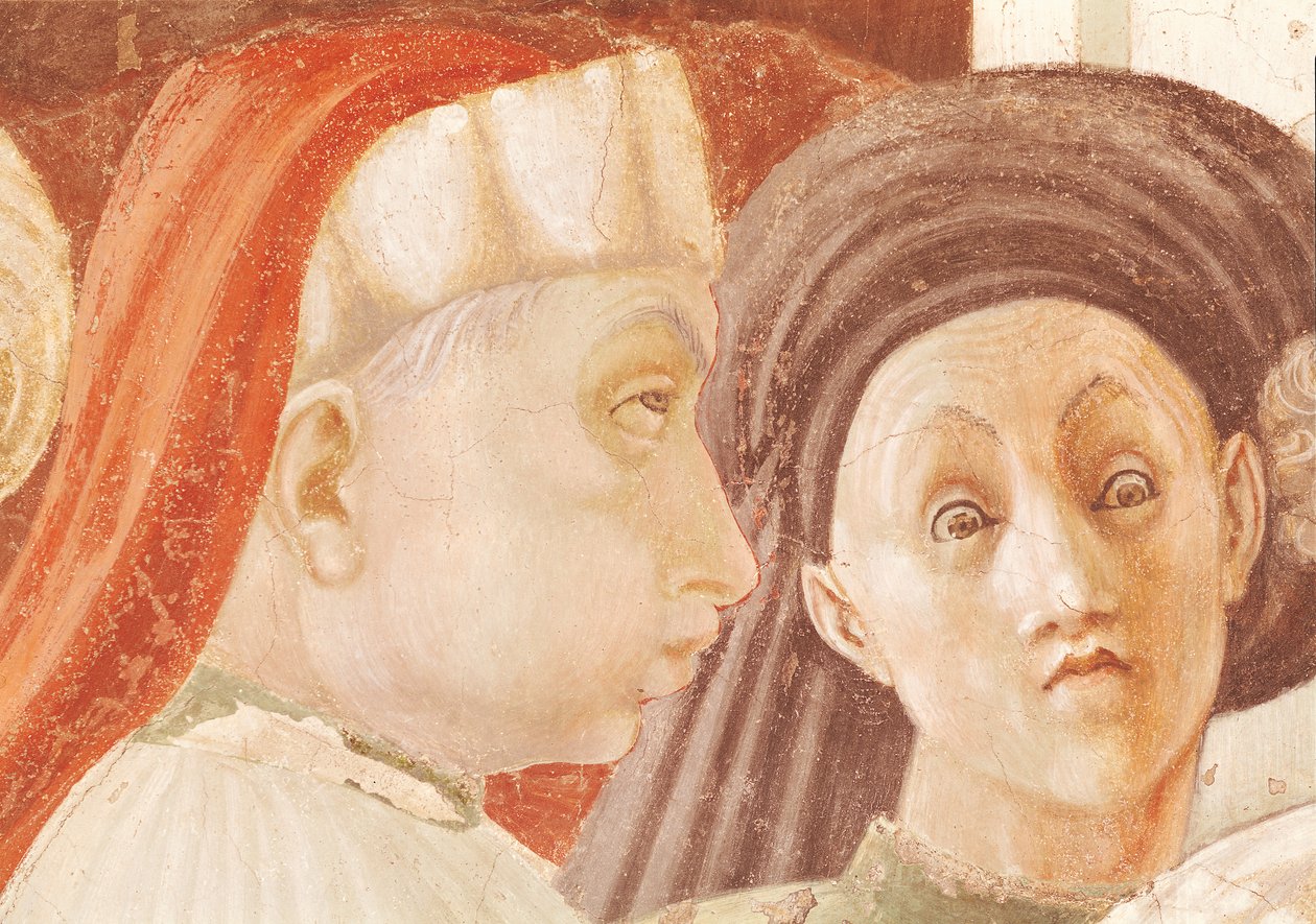 The Dispute of St. Stephen, 1433-34 (detail) by Paolo Uccello