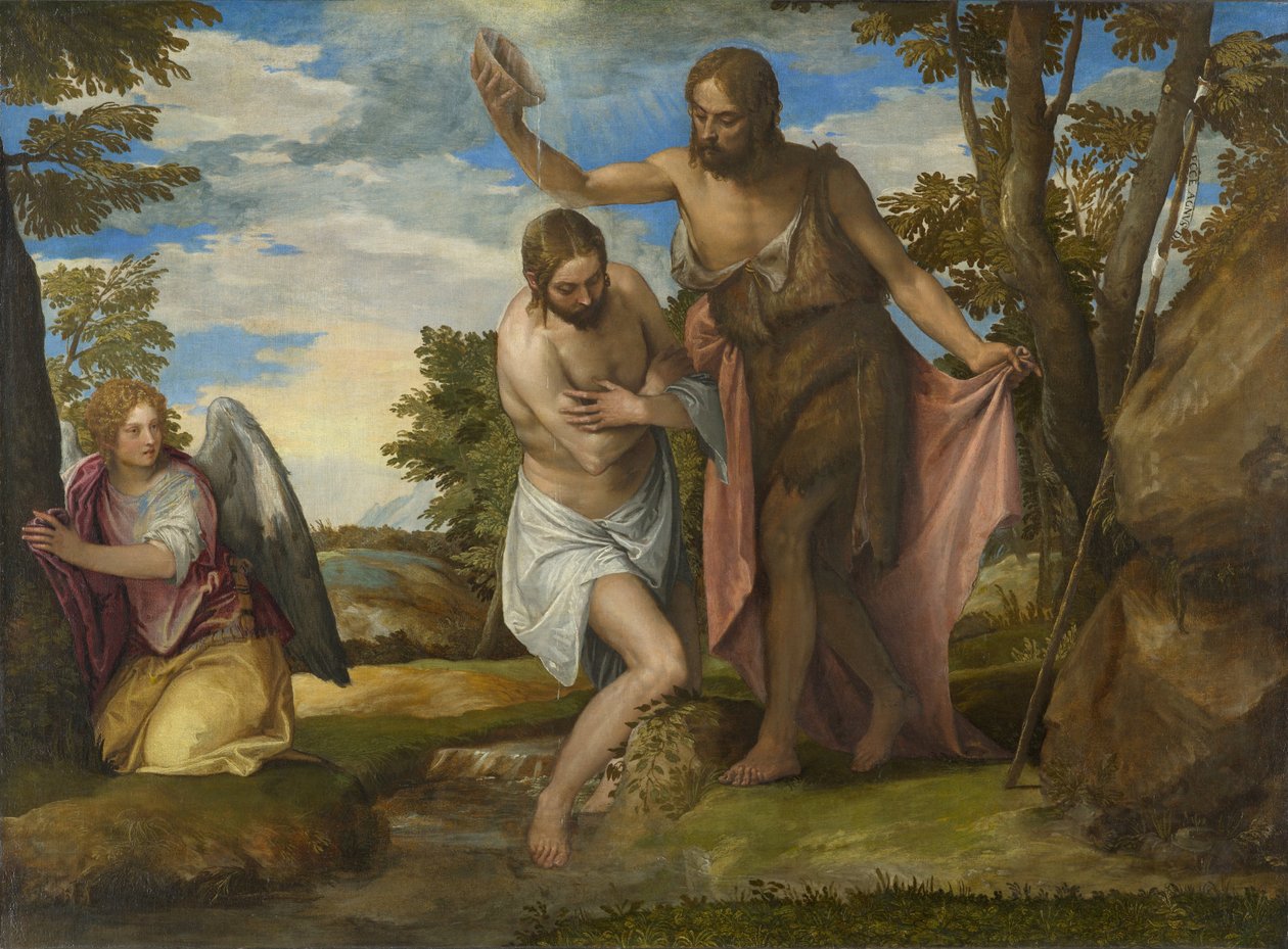The Baptism of Christ by Paolo Veronese