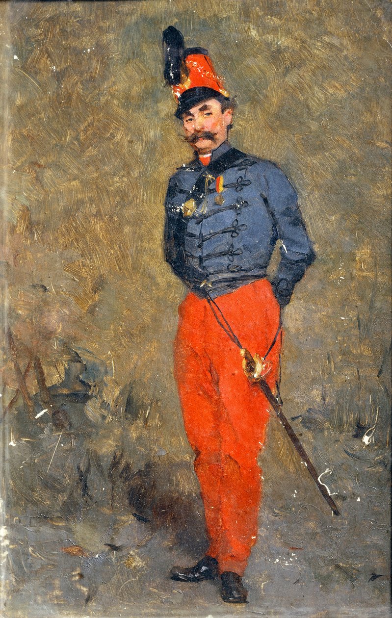 Portrait of Luigi Comastri by Paolo Bedini