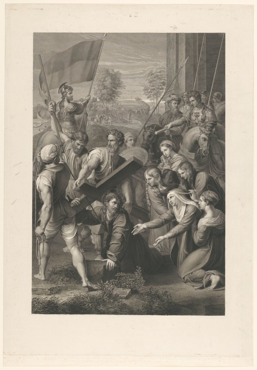 Christ Collapses Under the Weight of the Cross by Paolo Toschi