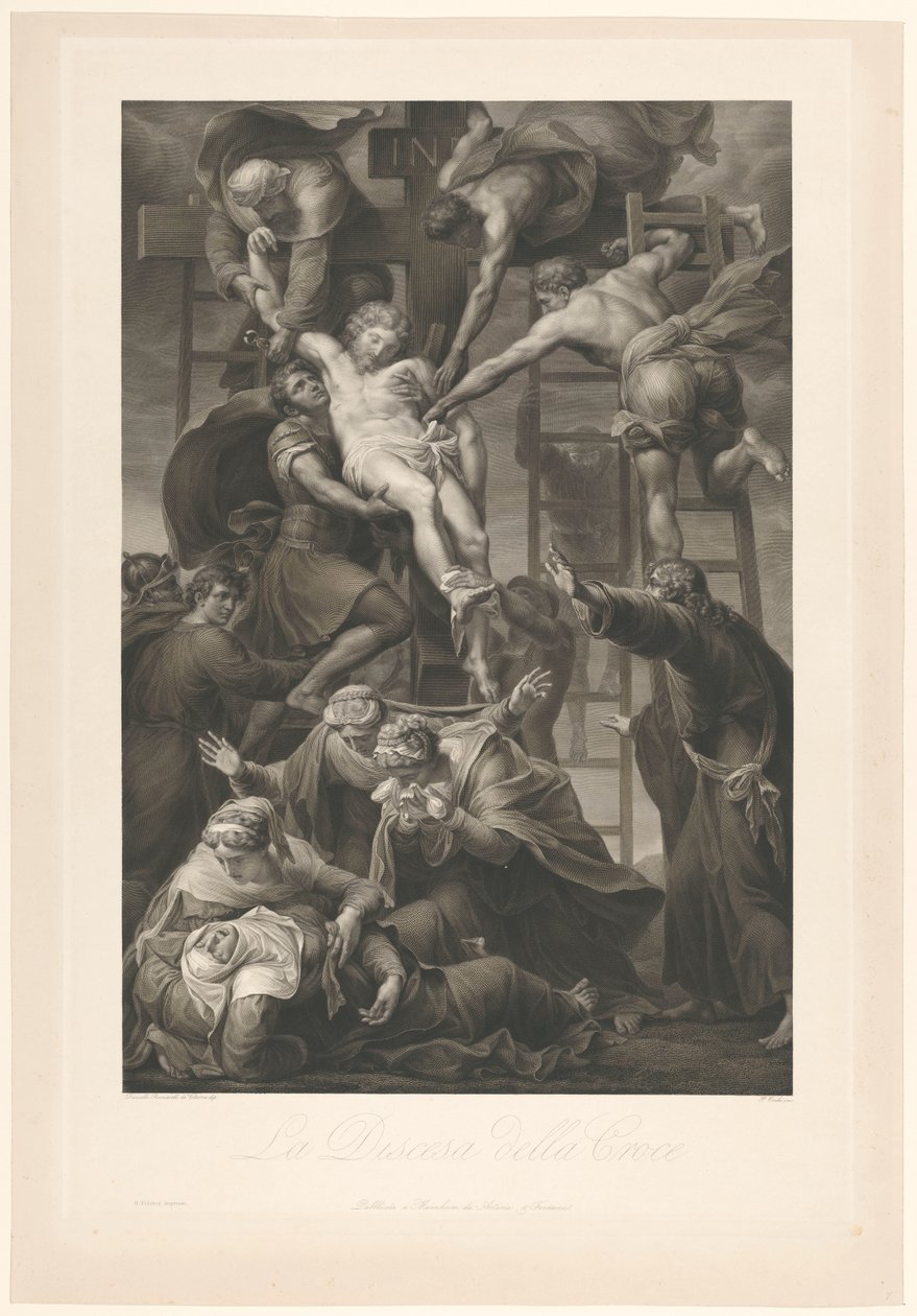 The Descent from the Cross by Paolo Toschi