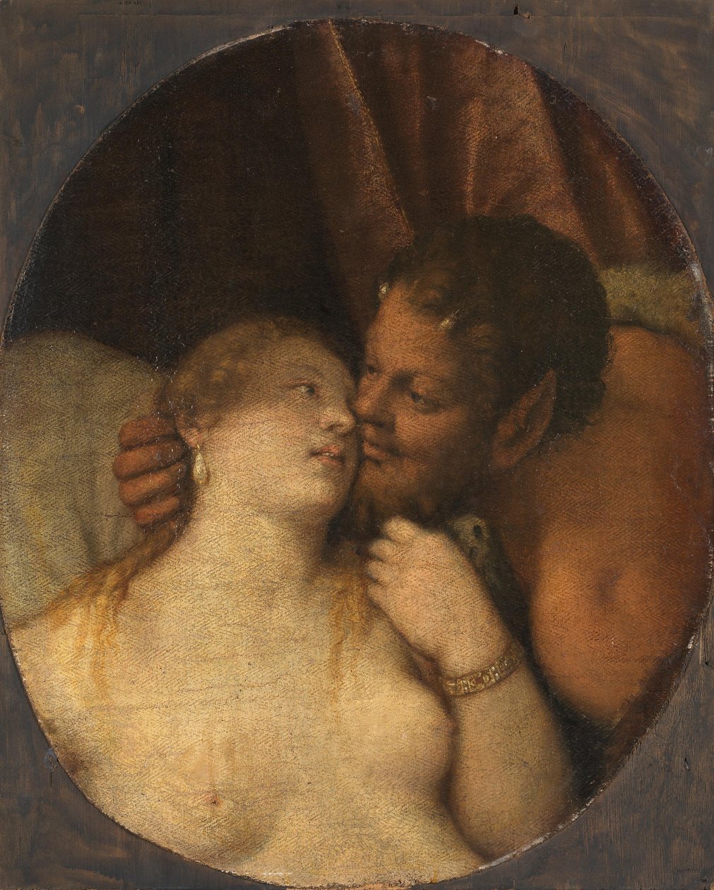 Jupiter and Antiope by Paolo Veronese