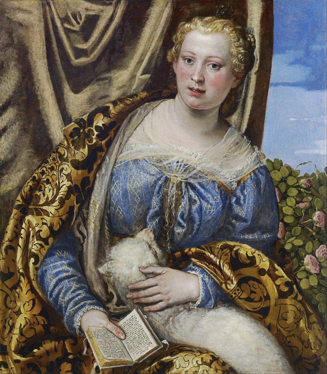 Portrait of a Lady as Saint Agnes by Paolo Veronese