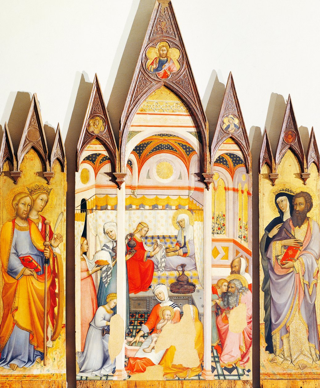 Altarpiece of Nativity of Virgin by Paolo di Giovanni Fei (circa 1345-circa 1411) by Paolo di Giovanni Fei