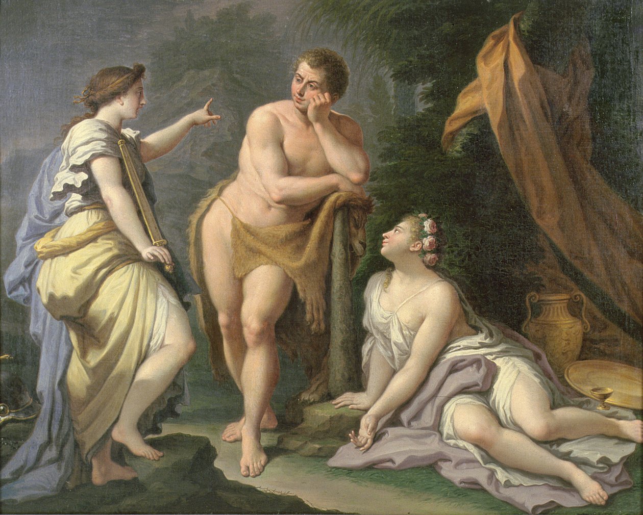 The Choice of Hercules by Paolo di Matteis