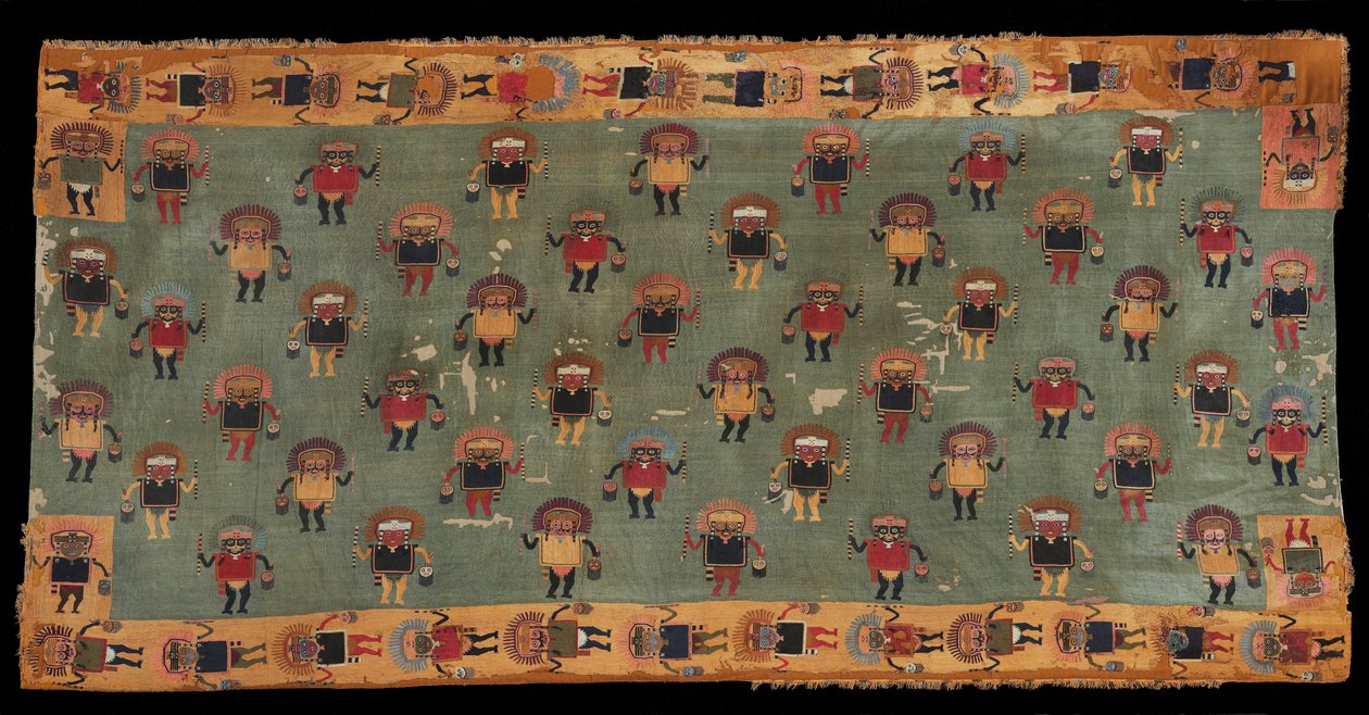 Ceremonial Mantle by Paracas style