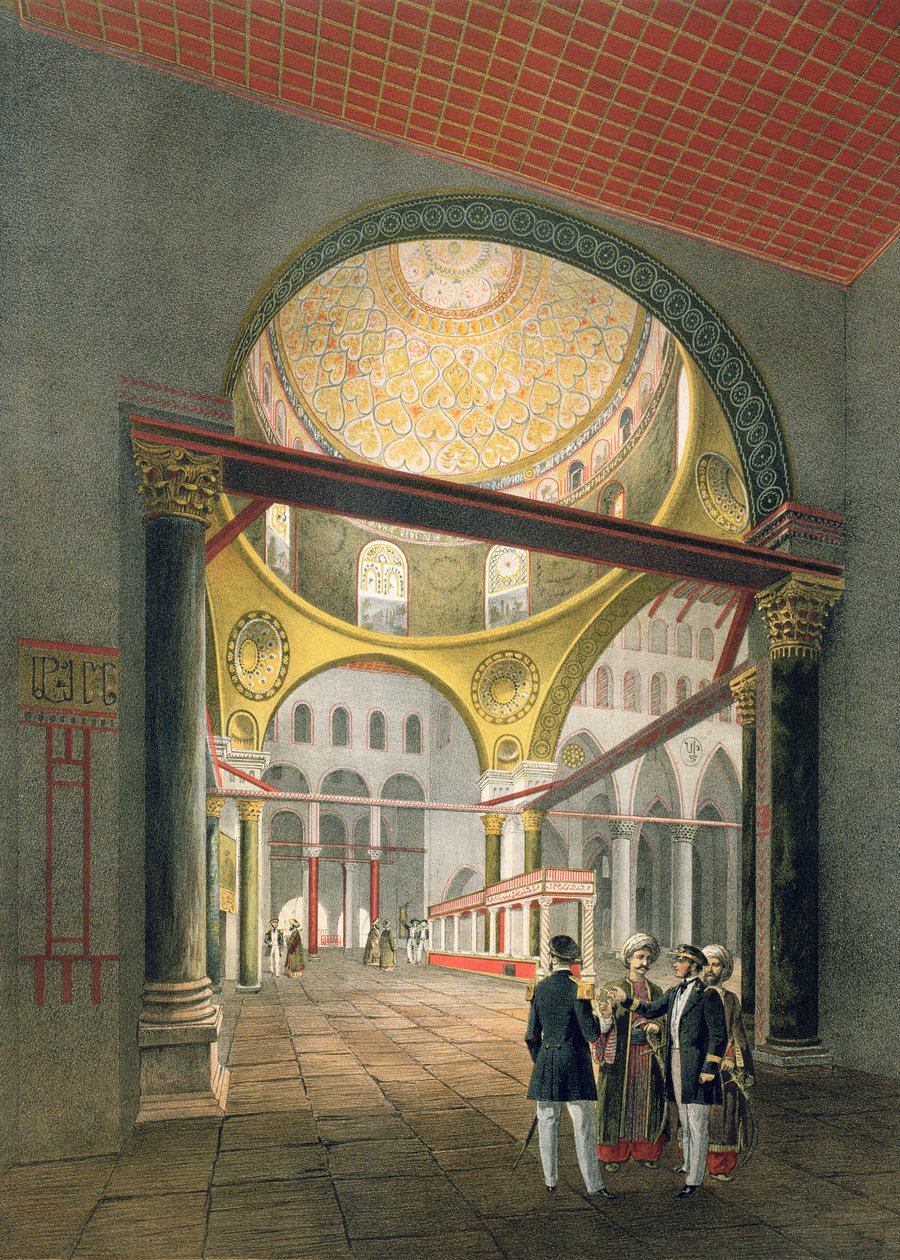 The Mosque El Aksa, from 