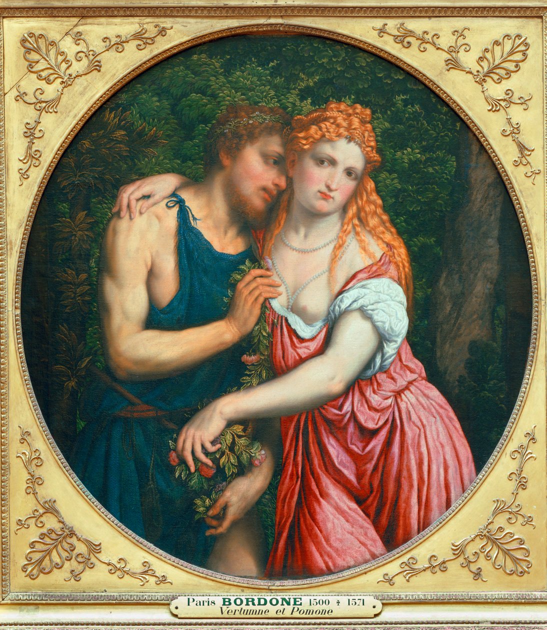 Mythological Couple by Paris Bordone