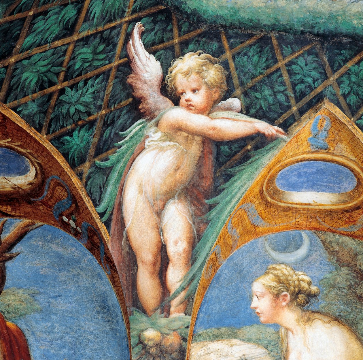 Cherub and Diana