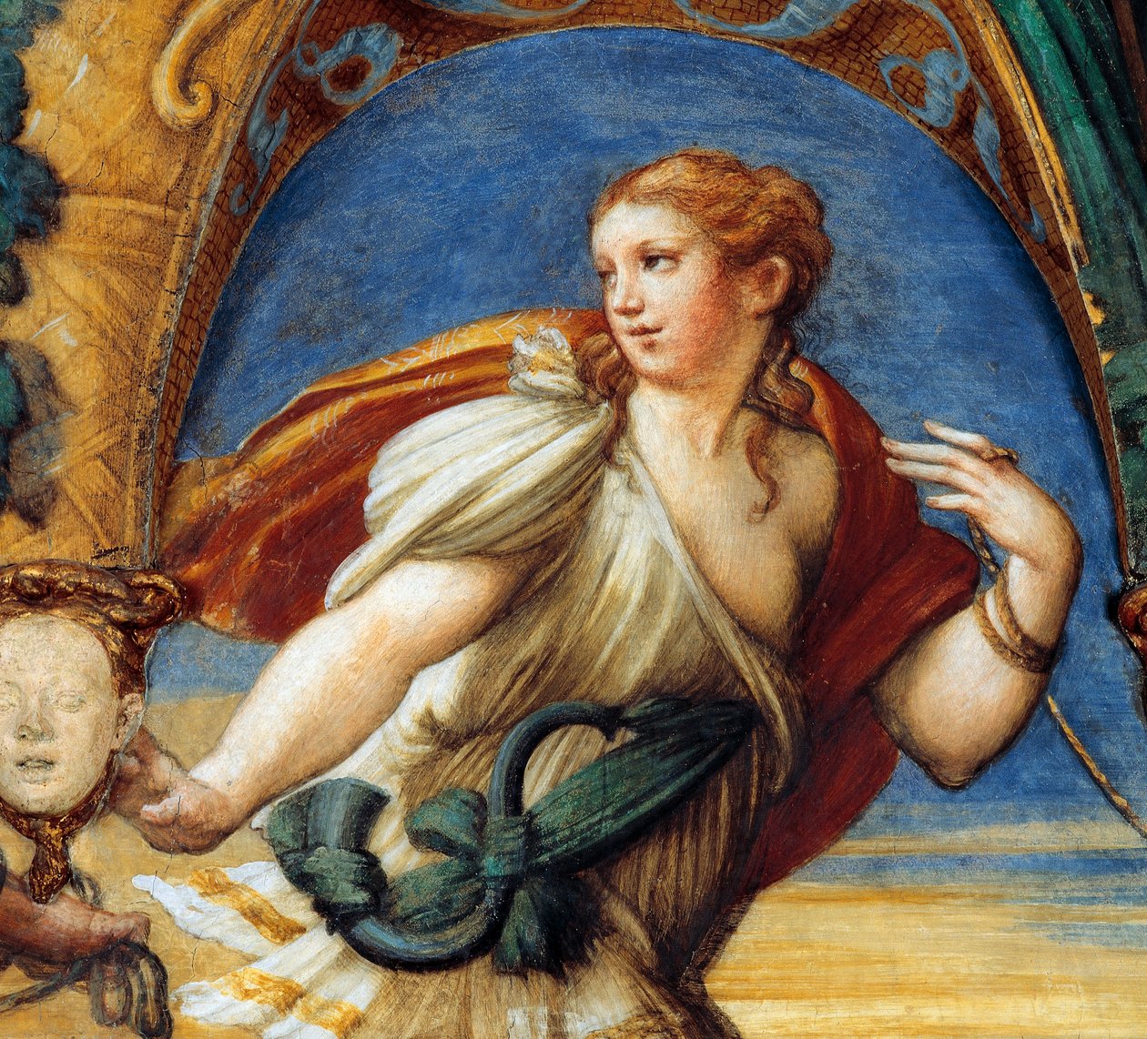 Actaeon with Feminine Features by Parmigianino