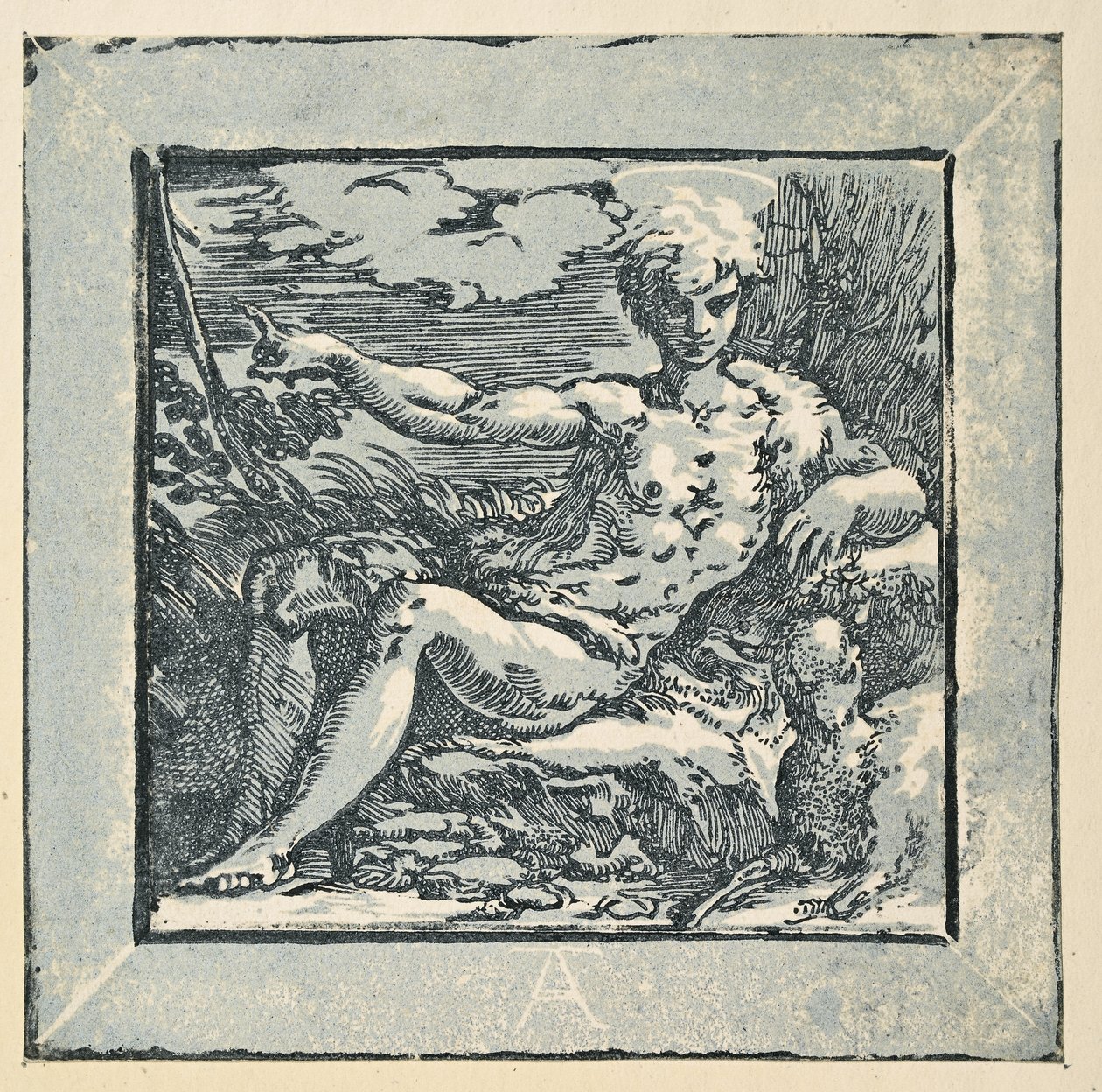 Saint John the Baptist in the Wilderness by Parmigianino