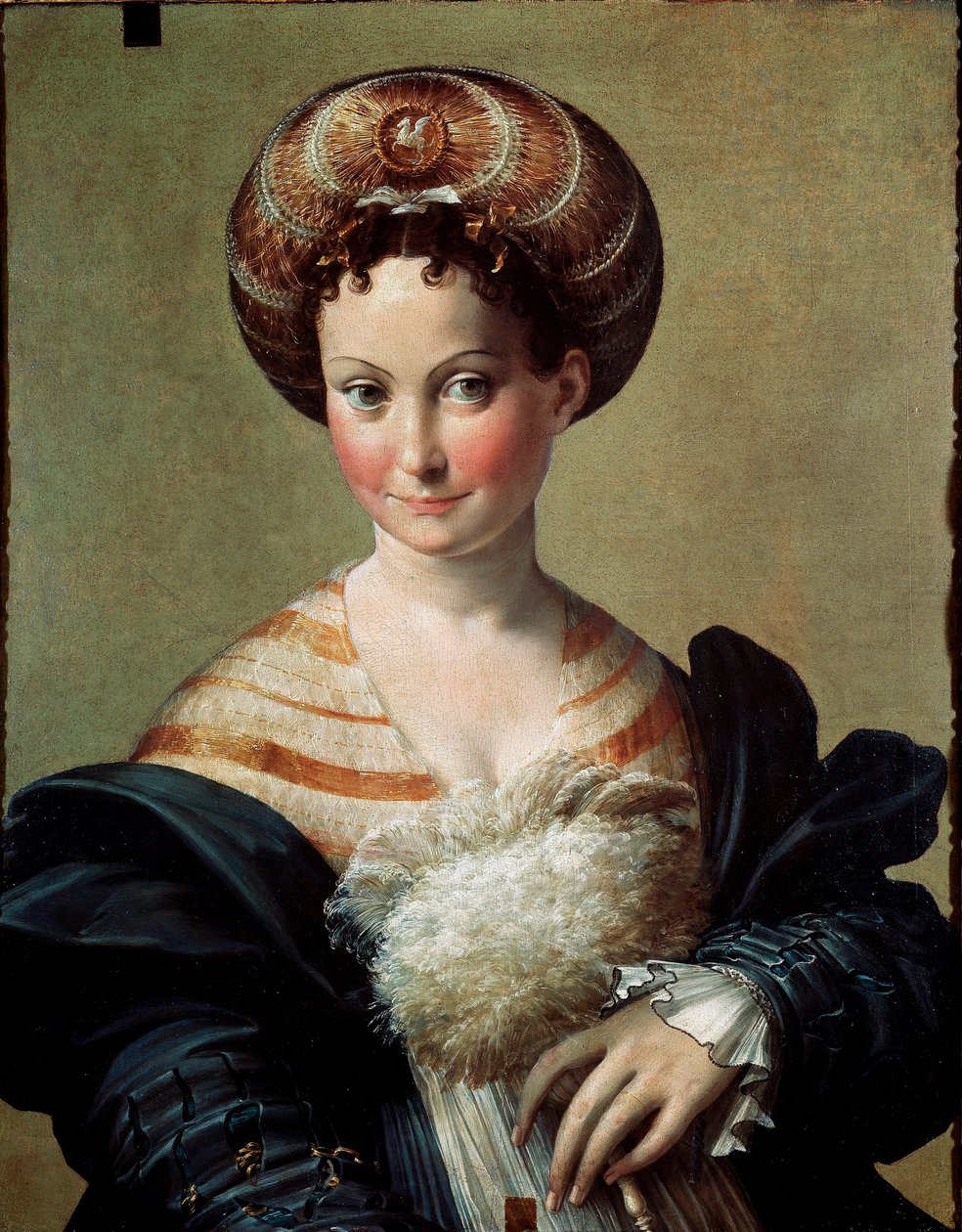 The Favorite or Turkish Slave by Parmigianino