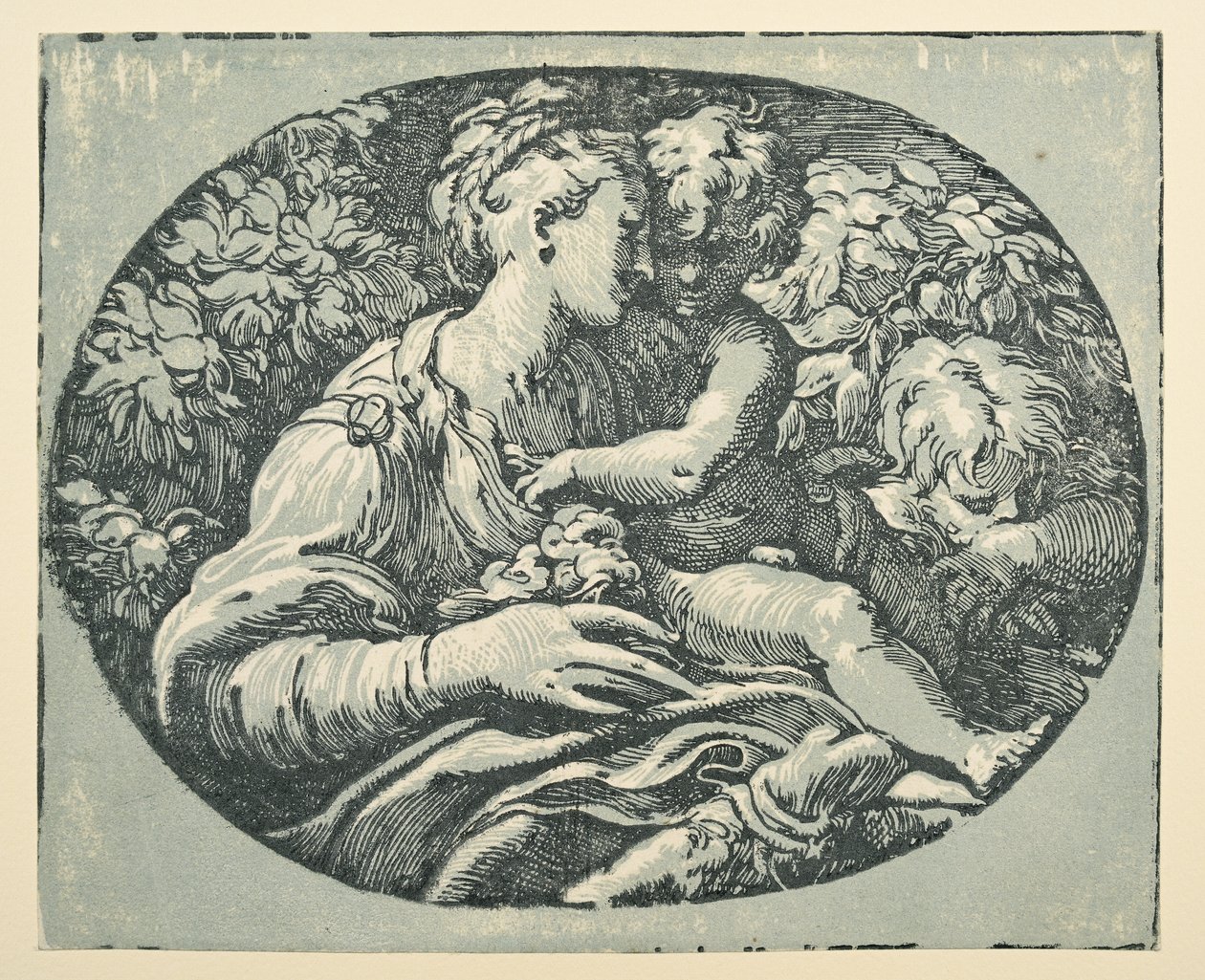 Virgin and Child with the Infant Saint John by Parmigianino