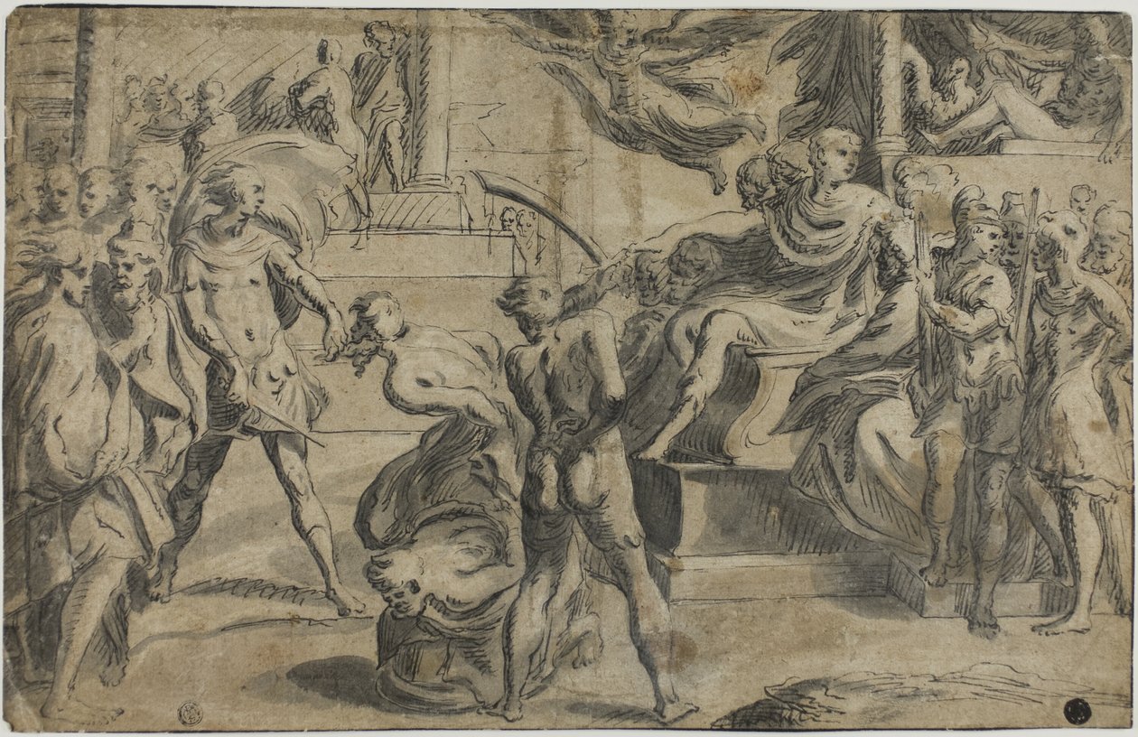 Martyrdom of Saints Peter and Paul by Parmigianino