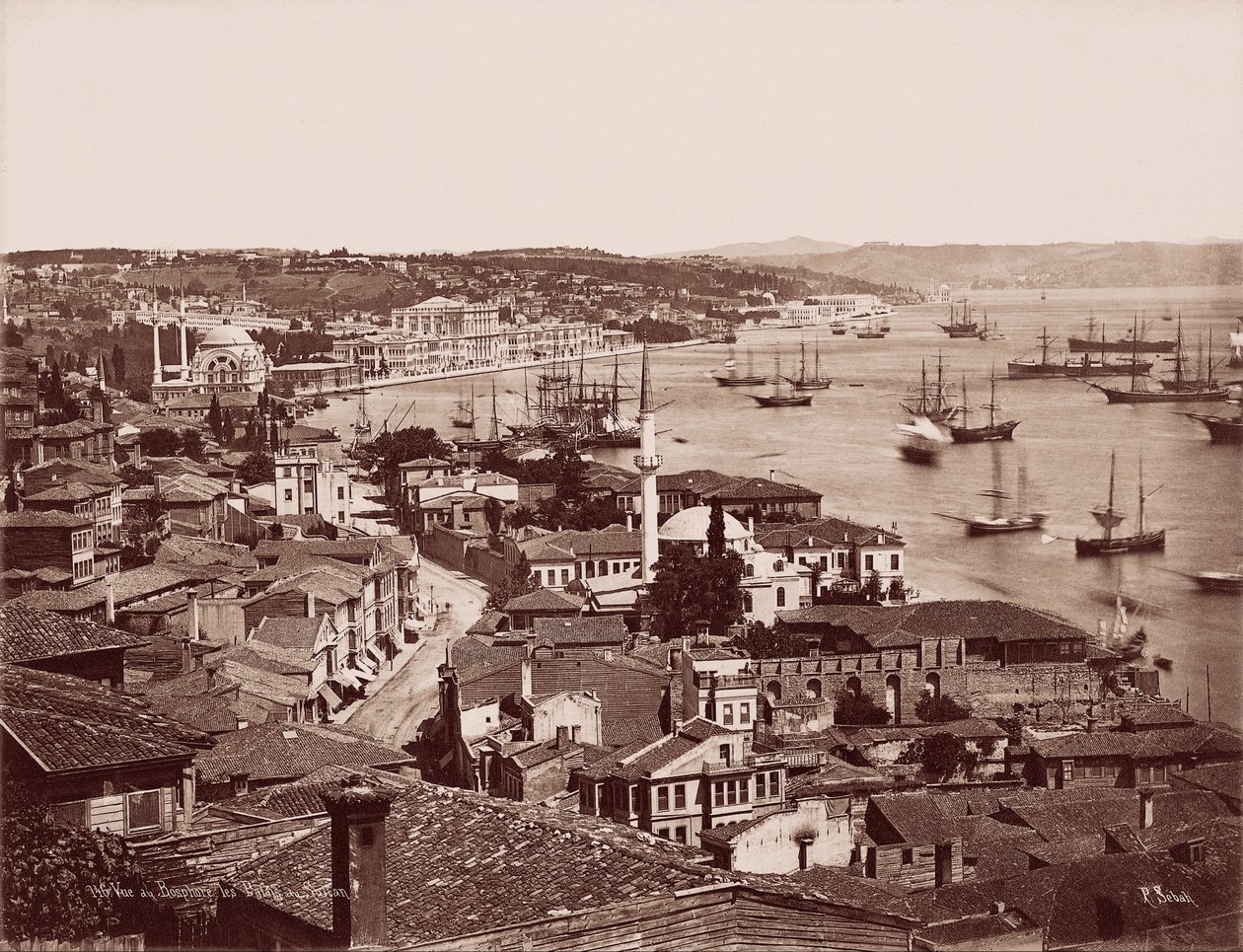 Fındıklı by Pascal Sébah