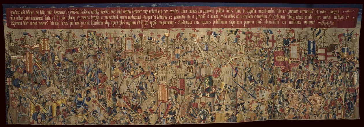 The Pastrana Tapestries, manufacturing of Tournai, probably from the workshop of Passchier Grenier, c.1471 - 1475 by Pasquier (workshop of) Grenier