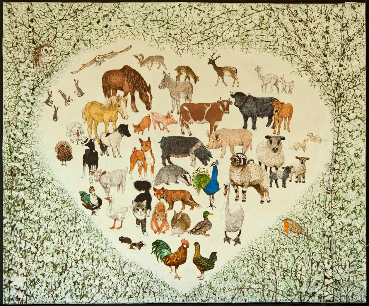 At the Heart of It All, 2013 by Pat Scott