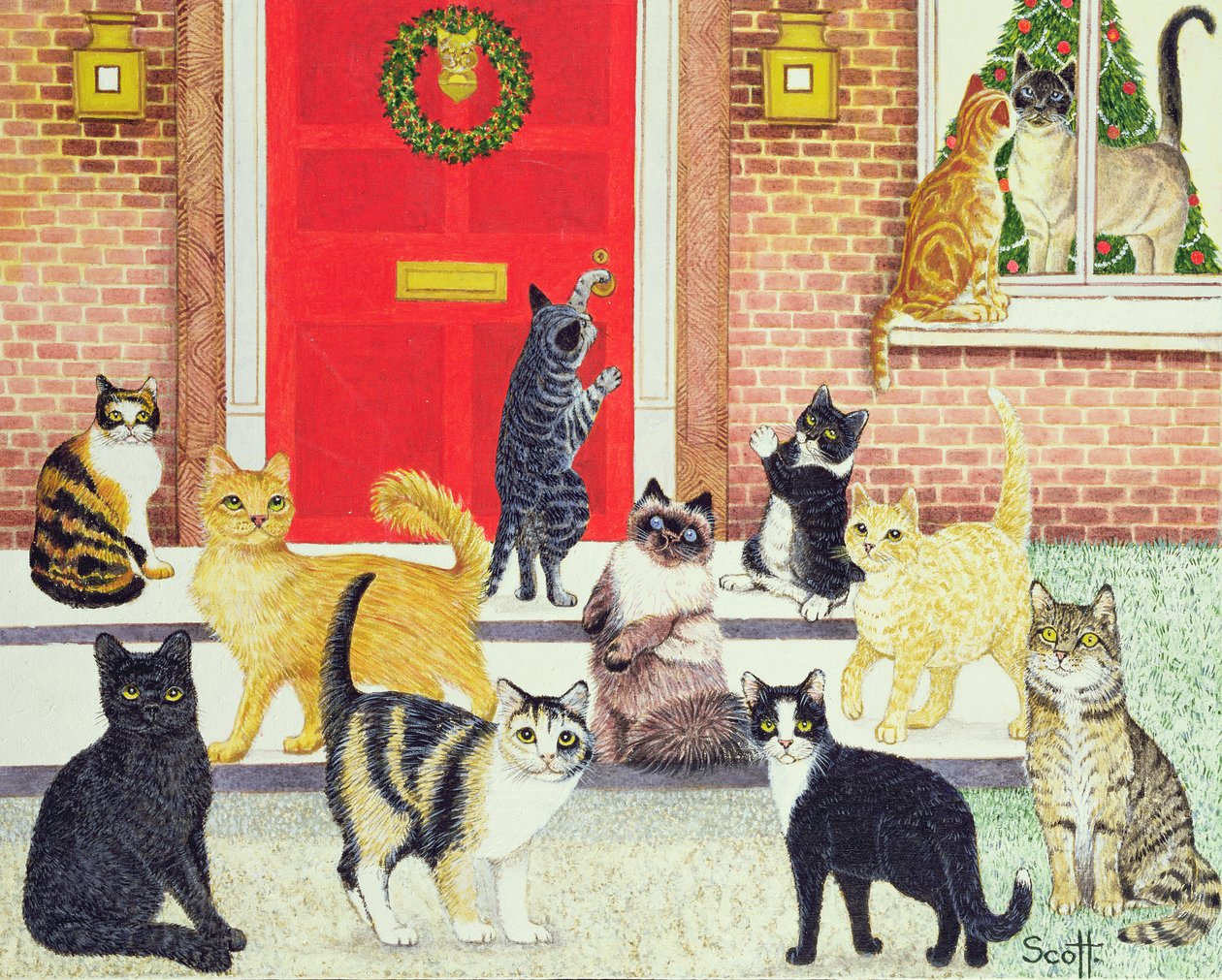 Christmas Carols by Pat Scott