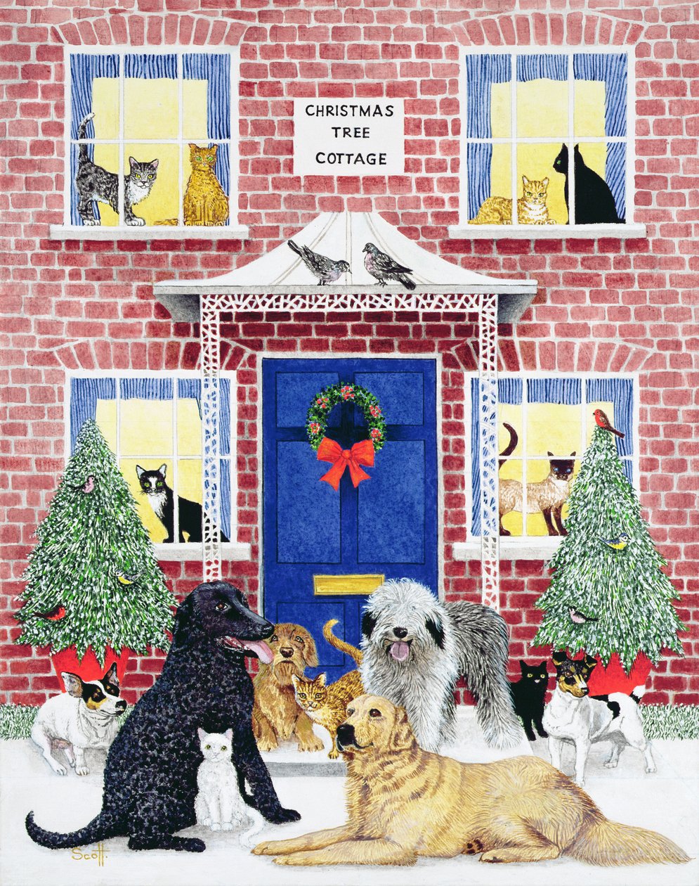 Christmas Warmth by Pat Scott
