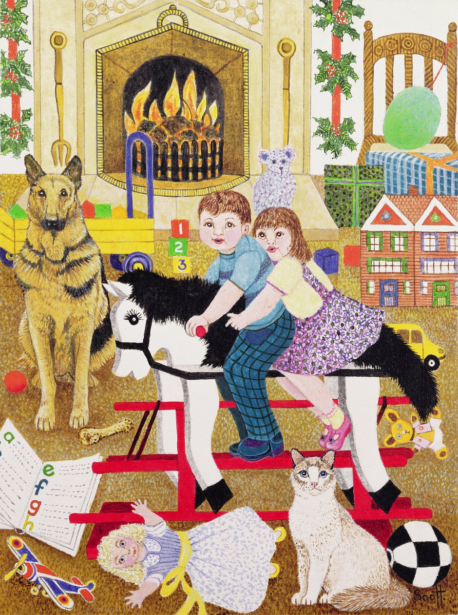 Ride-a-Cock-Horse by Pat Scott