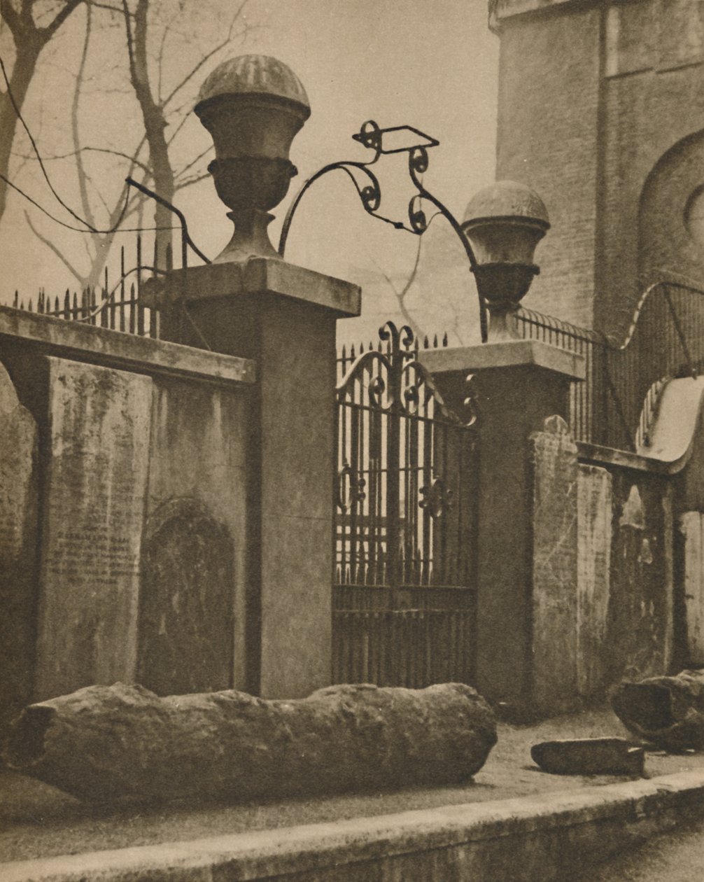 Elm Trunks for Conduit Pipes Dug Up Near St. Annes, Soho by Paterson