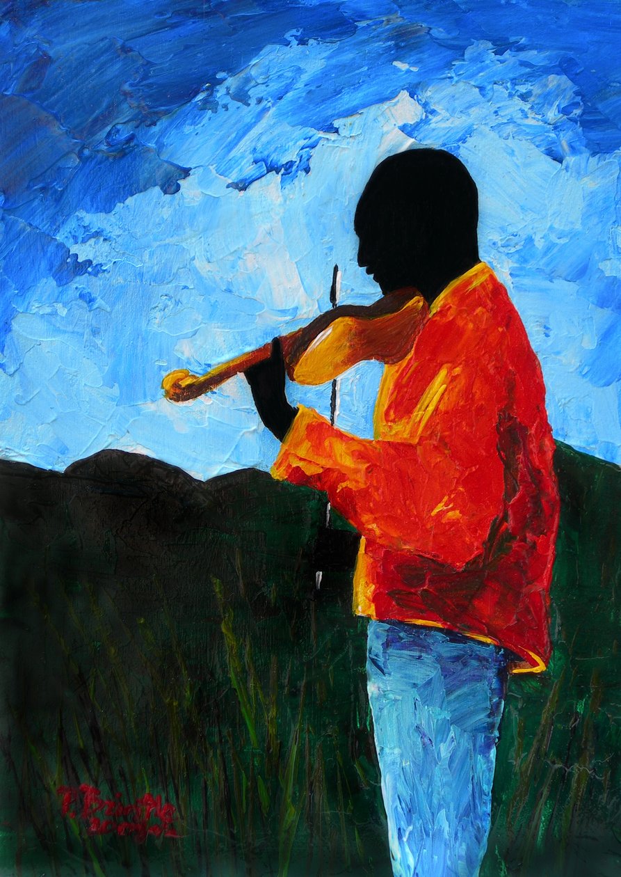 Blue Notes to the Mountain, 2008 by Patricia Brintle