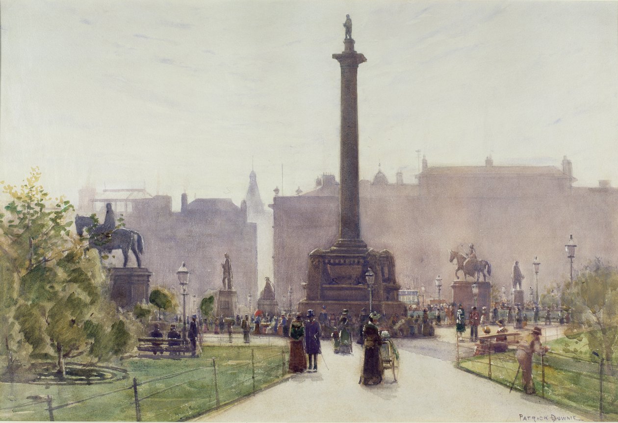 George Square, Glasgow by Patrick Downie