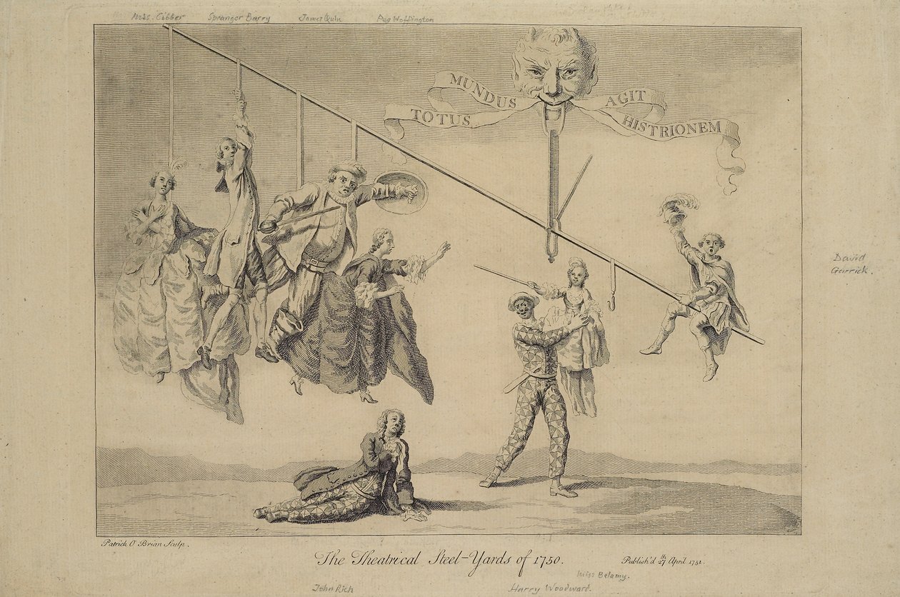 The Theatrical Steel-Yards of 1750, 1741 by Patrick OBrian