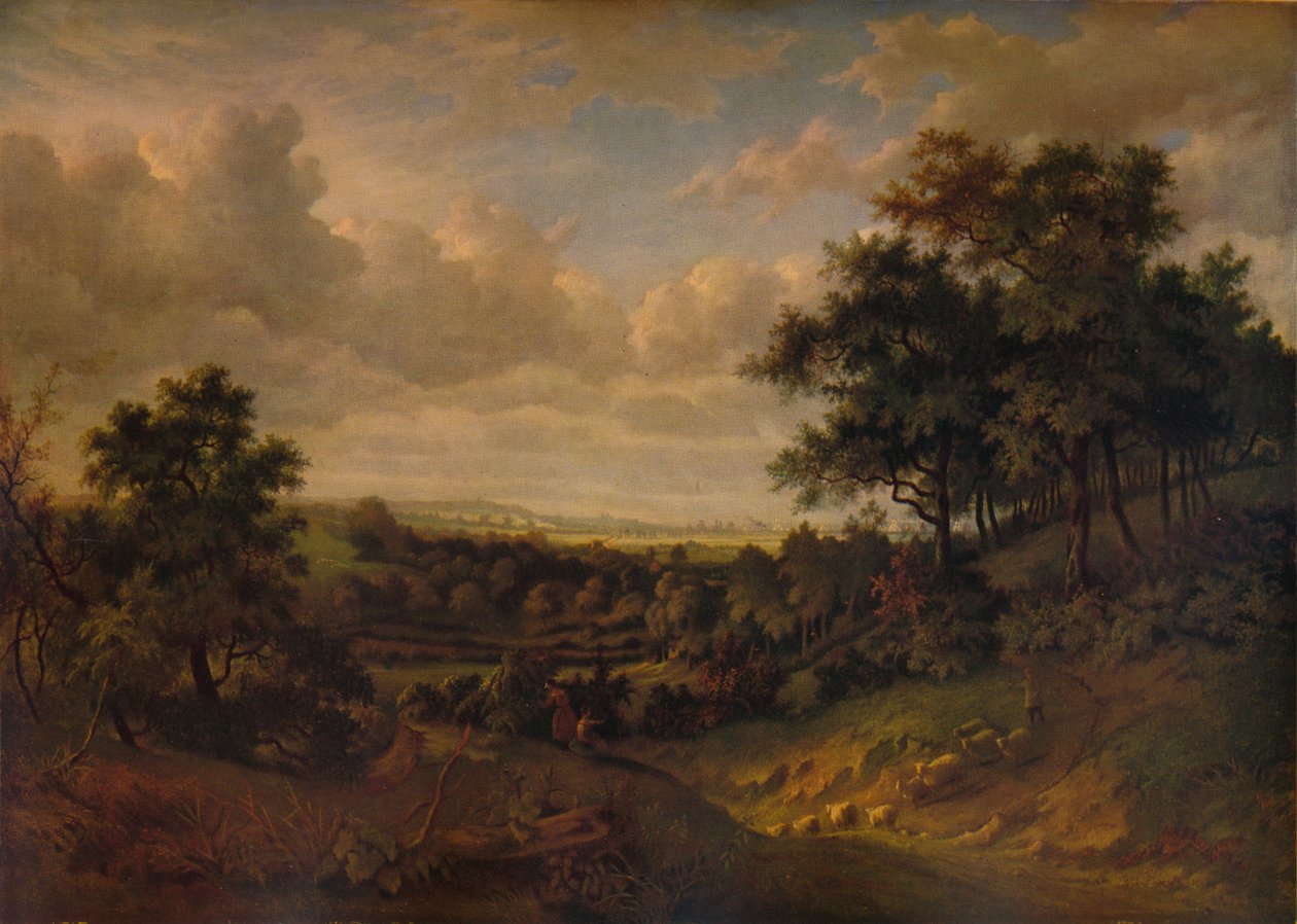 A View of the Thames: Greenwich in the Distance, 1820 by Patrick Nasmyth