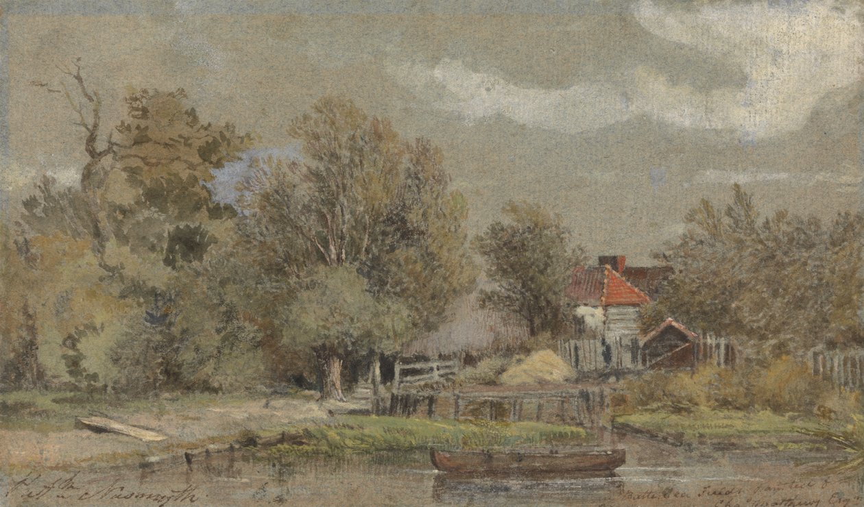Battersea Fields, Painted for Charles Matthews, Esq. by Patrick Nasmyth