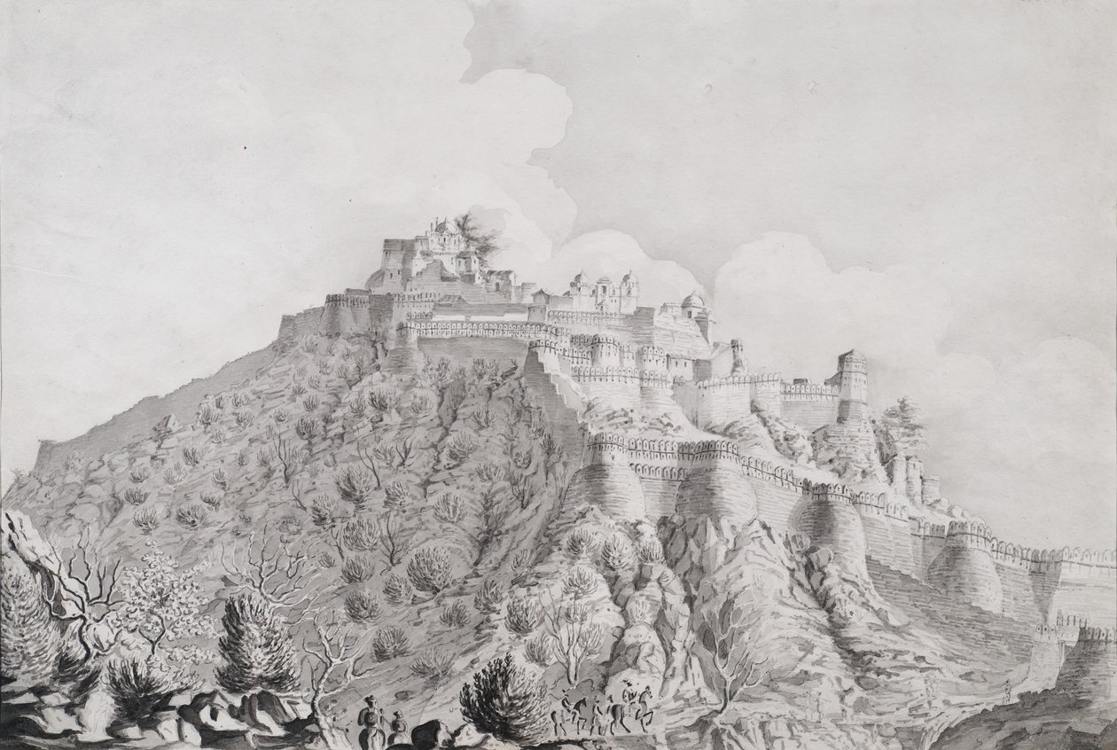 Citadel of the hill fortress of Komulmer by Patrick Waugh