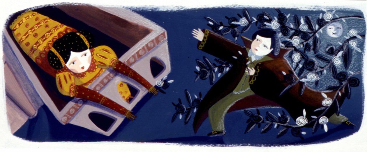 Prince Charming under the window of his sweetheart by Patrizia La Porta