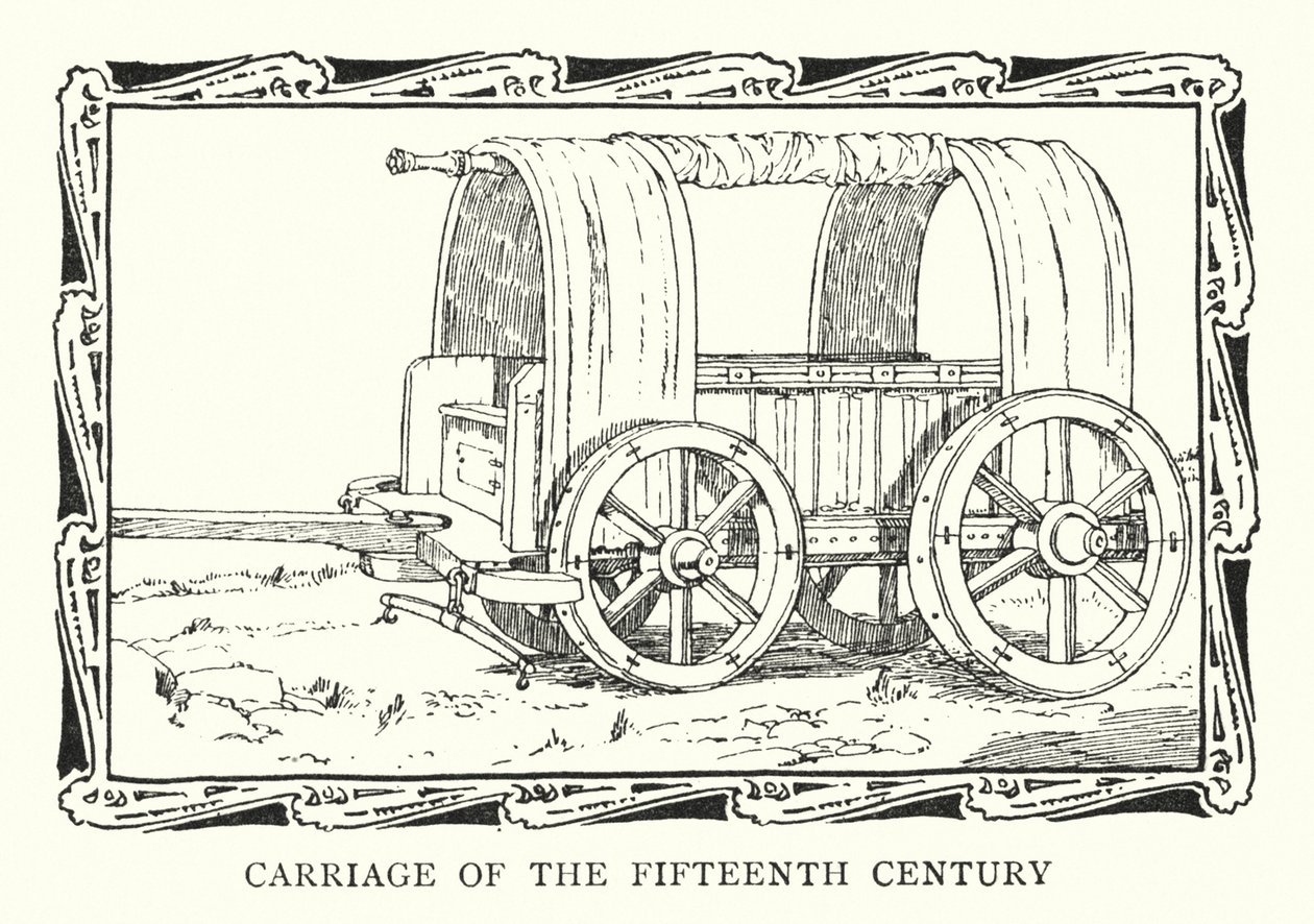 Carriage of the Fifteenth Century by Patten (after) Wilson