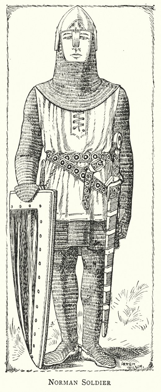 Norman Soldier by Patten (after) Wilson