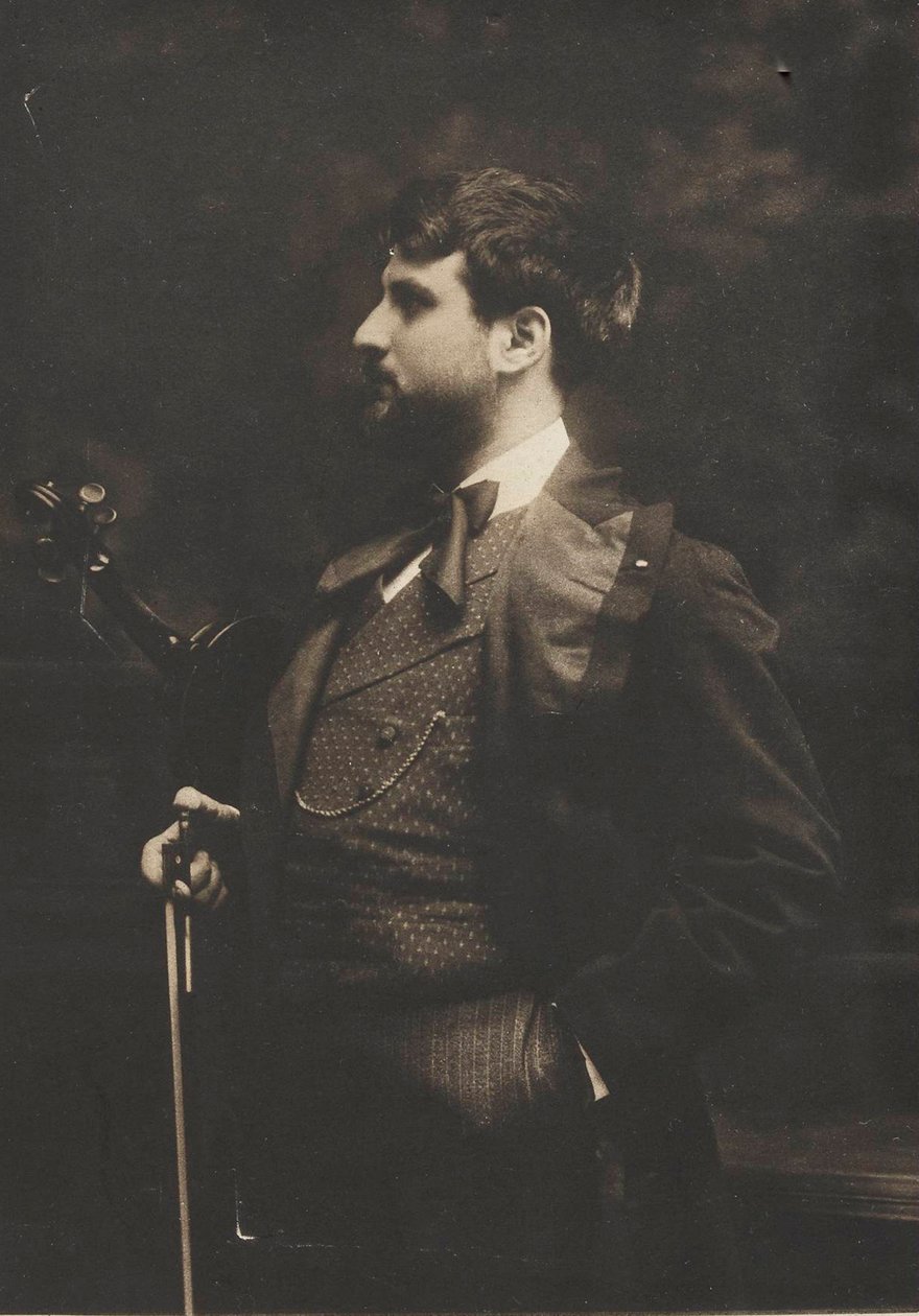 Portrait of the Violinist and Composer Joan Manén y Planas, c. 1910 by Pau Audouard